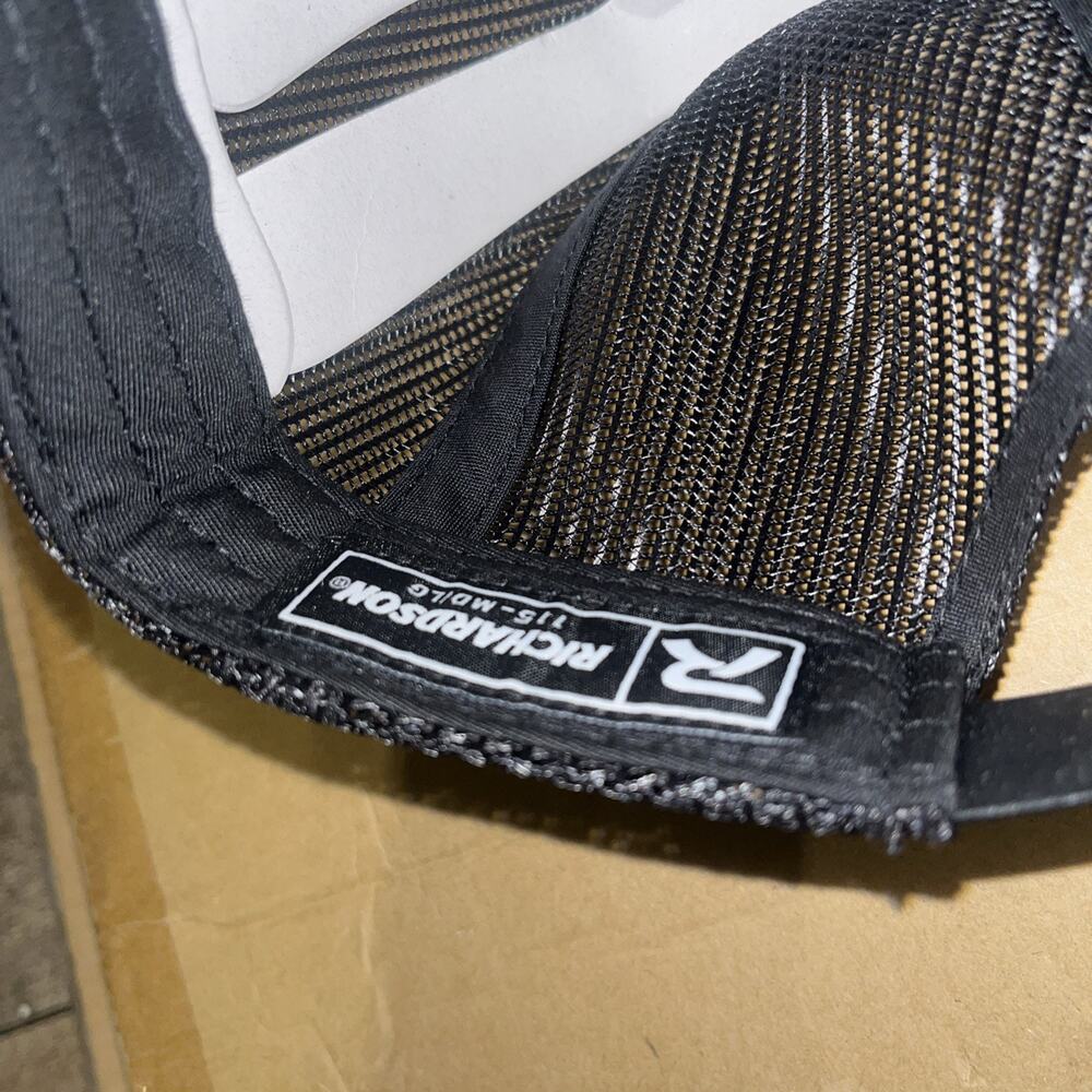 New Danner Boots Logo Snapback Trucker Hat Baseball Cap Richardson Brand - Picture 3 of 5
